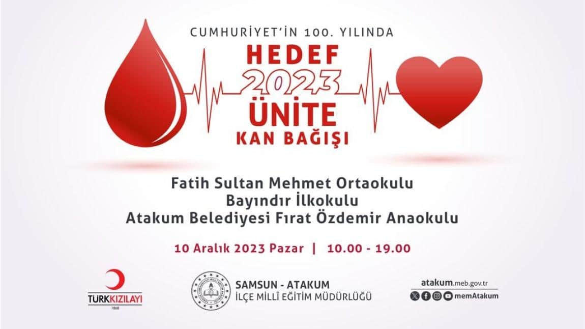 Kızılay Kan Bağışı Kampanyası